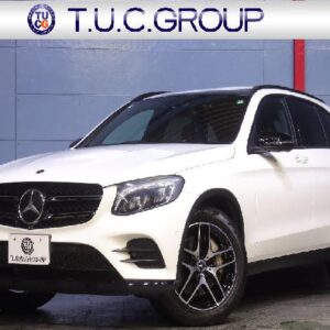 2019 Mercedes Benz Glc-Class white diesel used car Japan export