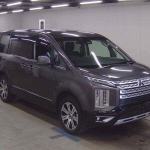 2021 Mitsubishi Delica D:5 gray diesel used car Japan export