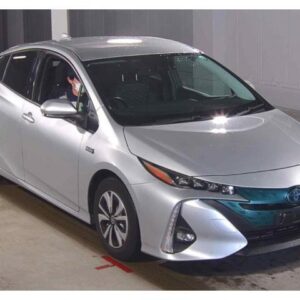 2017 Toyota Prius Phv silver gasoline used car Japan export