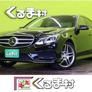 2015 Mercedes Benz E-Class black diesel used car Japan export