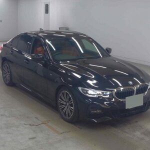 2021 Bmw 3 Series black gasoline used car Japan export