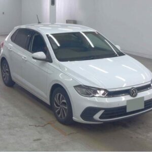 2023 Volkswagen Polo white gasoline used car Japan export