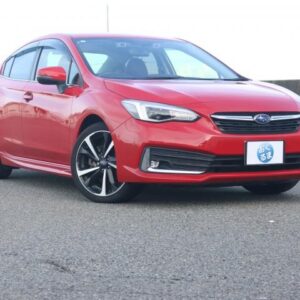 2020 Subaru Impreza G4 red gasoline used car Japan export