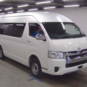 2016 Toyota Hiace Wagon white gasoline used car Japan export