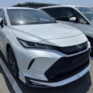 2023 Toyota Harrier Hybrid pearl hybrid used car Japan export