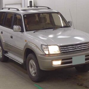 2002 Toyota Land Cruiser Prado pearl gasoline used car Japan export