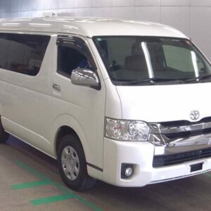 2018 Toyota Hiace Wagon pearl gasoline used car Japan export