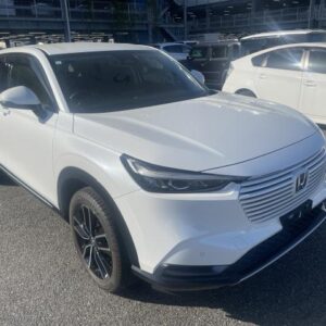 2023 Honda Vezel pearl hybrid used car Japan export