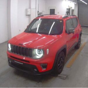 2021 Chrysler Jeep Jeep Renegade red gasoline used car Japan export
