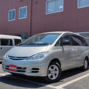 2001 Toyota Estima L silver gasoline used car Japan export