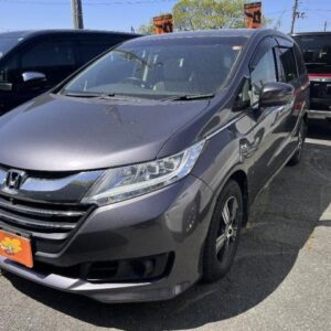 2014 Honda Odyssey gray gasoline used car Japan export