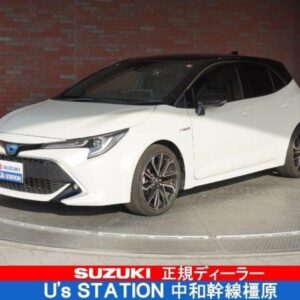 2020 Toyota Corollasport pearl gasoline used car Japan export