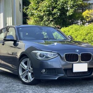 2012 Bmw 1 Series gray gasoline used car Japan export