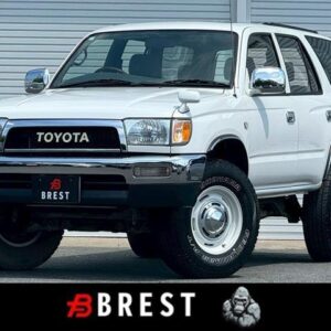 1996 Toyota Hilux Surf white diesel used car Japan export