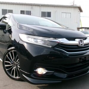 2016 Honda Shuttle black hybrid used car Japan export