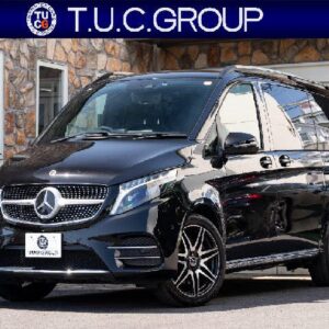 2023 Mercedes Benz V-Class black diesel used car Japan export