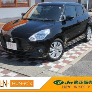 2017 Suzuki Swift black gasoline used car Japan export