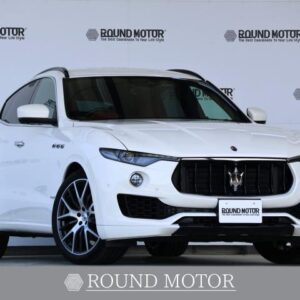 2018 Maserati Levante white diesel used car Japan export