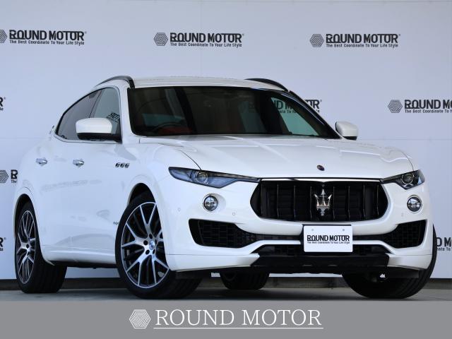 Ref:AUX-24002125 MASERATI LEVANTE 2018 1 2018 Maserati Levante white diesel used car Japan export