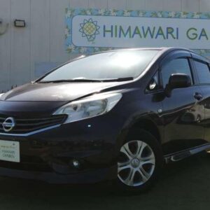 2013 Nissan Note purple gasoline used car Japan export