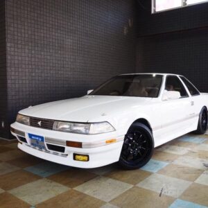 1989 Toyota Soarer white gasoline used car Japan export