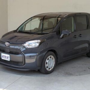 2023 Toyota Sienta gray gasoline used car Japan export