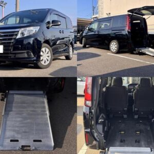 2016 Toyota Noah black gasoline used car Japan export