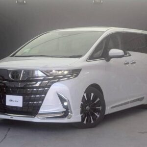 2023 Toyota Alphard Hybrid pearl gasoline used car Japan export