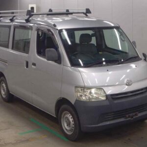 2017 Toyota Townace Van silver gasoline used car Japan export