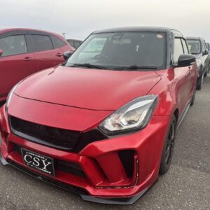 2020 Suzuki Swift Sport red gasoline used car Japan export