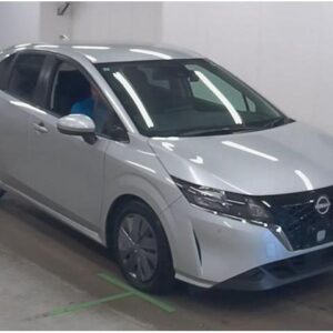 2023 Nissan Note silver gasoline used car Japan export