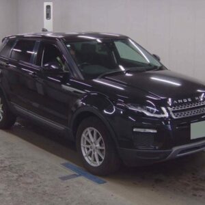 2018 Land Rover Range Rover Evoque black diesel used car Japan export