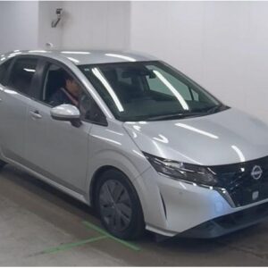 2023 Nissan Note silver gasoline used car Japan export