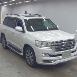 2015 Toyota Land Cruiser pearl gasoline used car Japan export