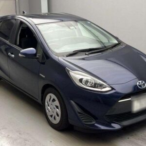 2018 Toyota Aqua blue gasoline used car Japan export