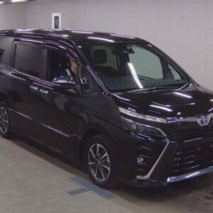 2021 Toyota Voxy black gasoline used car Japan export