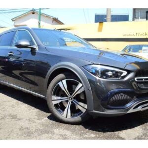 2023 Mercedes Benz C-Class All Terrain gray hybrid used car Japan export