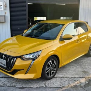 2020 Peugeot 208 yellow gasoline used car Japan export