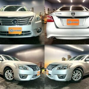 2014 Nissan Teana silver gasoline used car Japan export