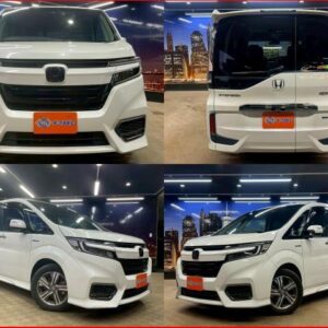 2019 Honda Stepwagon Spada pearl gasoline used car Japan export