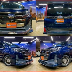 2018 Toyota Noah blue gasoline used car Japan export