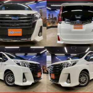 2017 Toyota Noah pearl gasoline used car Japan export