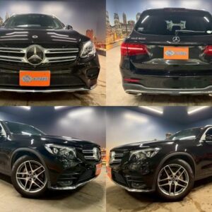 2018 Mercedes Benz Glc-Class black gasoline used car Japan export