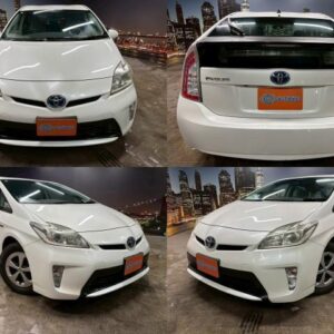 2013 Toyota Prius pearl gasoline used car Japan export