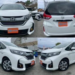 2018 Honda Freed Hybrid pearl gasoline used car Japan export