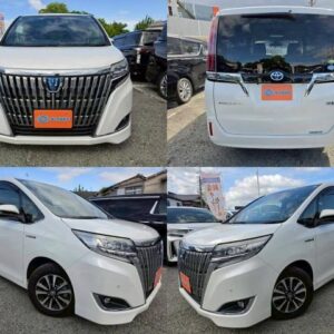 2018 Toyota Esquire pearl gasoline used car Japan export