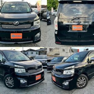 2011 Toyota Voxy black gasoline used car Japan export