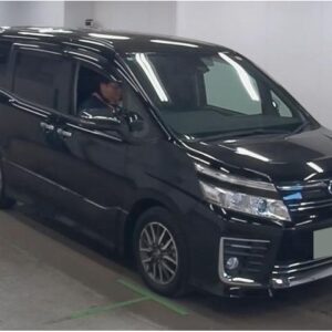 2016 Toyota Voxy black gasoline used car Japan export