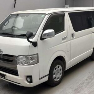 2019 Toyota Hiace Van pearl gasoline used car Japan export
