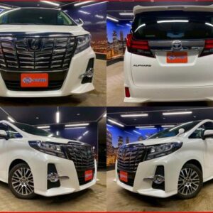 2016 Toyota Alphard pearl gasoline used car Japan export